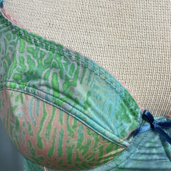 Cosmopolitan Lingerie Bodysuit Semi Sheer Size Medium Y2K Colorful Flirty - Picture 3 of 6